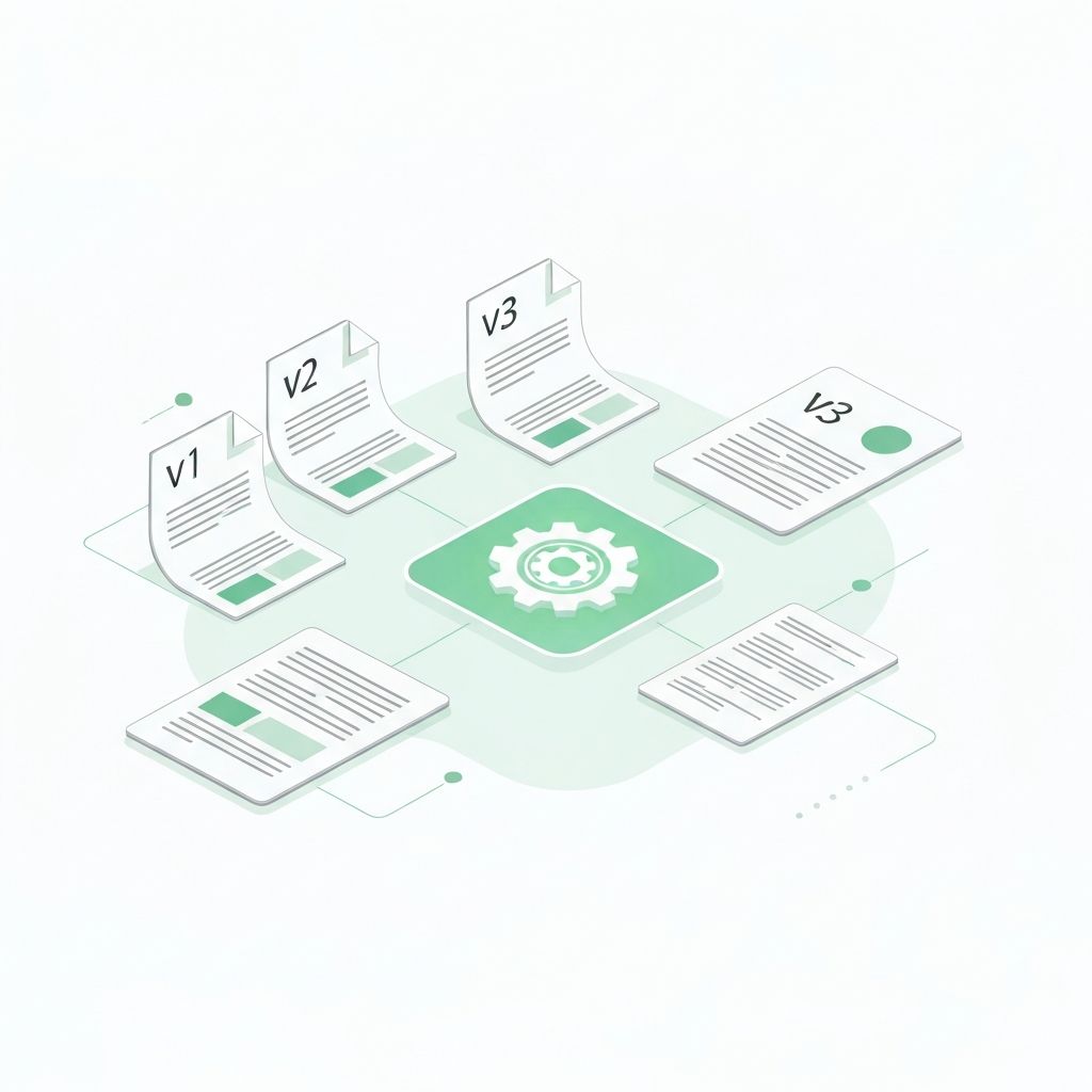 文書の自動生成・管理のイメージ